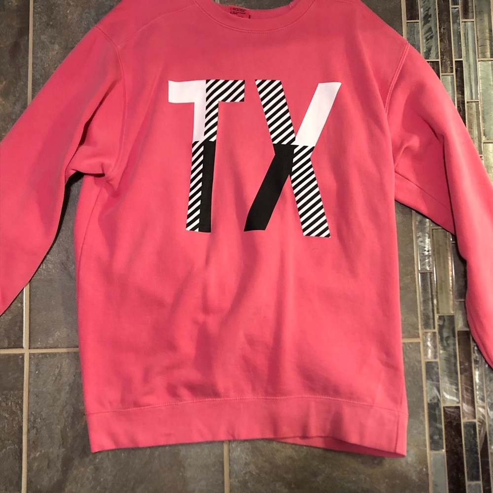 TX crewneck sweatshirt